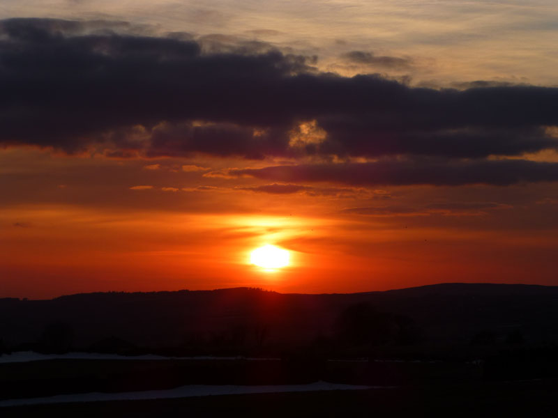 Burnley Sunset